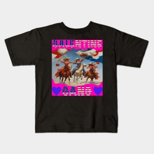 Galentine gang rodeo Kids T-Shirt